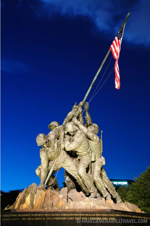 Adventures of Fletcher Quill Iwo Jima Memorial